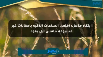 ابتكار مذهل: أفضل الساعات الذكية بإمكانات غير مسبوقة تنافس أبل بقوة